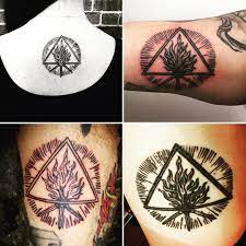 Adam Nergal Darski On Instagram The Unholy Trinity Sigil Takes Over Stunning Work Guys Trinity Tattoo Tattoos Black Ink Tattoos