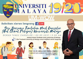 Ucapan naib canselor untuk perasmian malam pendidikan spps 2006. Um Wow Minggu Haluansiswa Universiti Malaya Rasmi Facebook