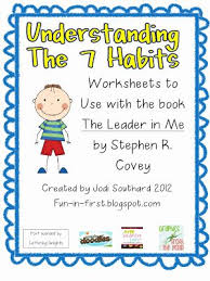 7 Habits Worksheet Pdf New 7 Habits Of Highly Effective People School In 2020 School Leader Leader In Me Classroom Freebies
