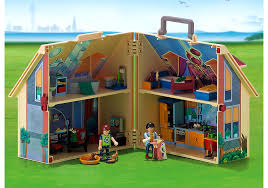 Set maletín casa de muñecas playmobil. Casa Munecas Maletin 5167