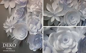 Maybe you would like to learn more about one of these? Diy Romantische Papierbluten Wand Deko Selber Machen Deko Kitchen