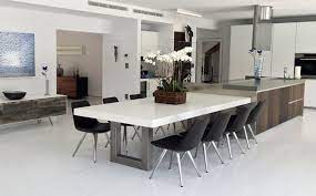 1 furniture and mattress store in the world, we're often asked what the difference is between a kitchen and dining room. Pin By Darek On Dizajn Interera In 2021 Concrete Dining Table Dining Table In Kitchen Concrete Kitchen