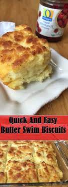 Quick And Easy Butter Swim Biscuits Butterswimbiscuits Quick And Easy Butter Swim Biscuits My Delish F Easy Butter Easy Snack Recipes Easy Homemade Biscuits