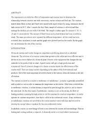 You should think of an experimental report as a story of your research in which you lead your readers through your experiment. Abstract For Cstr Lab Report Chemical Reactor Chemical Reactions