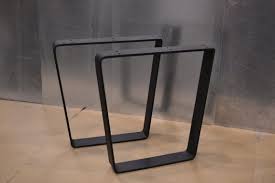 Was there a reason for using metal rather than wood this. Tapered Trapezoid Style Metal Table Bench Desk Legs Any Etsy In 2021 Metal Table Legs Desk Legs Metal Table
