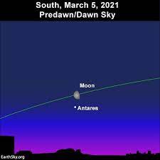 Rather than think of deadlines in terms of weeks (which can lead to procrastination), you can find out exactly how many free hours left you have before a deadline. Moon And Star Antares Morning Of March 5 2021 Tonight Earthsky