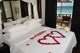 Bed At The Resort 2 Hearts H Monners Romantic Bedroom Decor Valentines Bedroom Honeymoon Bedroom