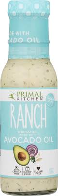 Our salad dressings are made with avocado oil with no canola or soy oil, no dairy or gluten. Primal Kitchen Ranch Dressing With Avocado Oil Primal Kitchen 863699000146 Customers Reviews Listex Online