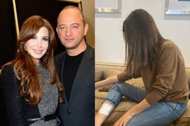 وظهرت نانسي في الفيديو تجلس. Ù†Ø§Ù†Ø³ÙŠ Ø¹Ø¬Ø±Ù… ØªØ·Ù…Ø¦Ù† Ø¬Ù…Ù‡ÙˆØ±Ù‡Ø§ ÙˆØ²ÙˆØ¬Ù‡Ø§ Ø§Ù„Ø°ÙŠ Ø£Ø·Ù„Ù‚ Ø§Ù„Ù†Ø§Ø± Ø£ØµÙŠØ¨ Ø¨Ø§Ù†Ù‡ÙŠØ§Ø± Ø¹ØµØ¨ÙŠ Ø§Ù†Ø¯Ø¨Ù†Ø¯Ù†Øª Ø¹Ø±Ø¨ÙŠØ©