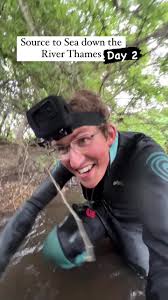 Guy Walking The Thames