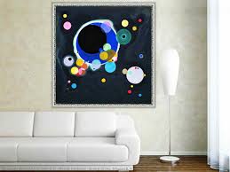 Paintings in the solomon r. Several Circles Solomon R G 1926 By Wassily Kandinsky 1866 1944 Russia Museum Quality Copies Wassily Kandinsky Wahooart Com
