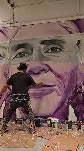 I'll be unveiling two interior murals tomorrow, Friday, April 4th, at 10 am  for Food for Health, which is a service line of #AHF (AIDS Healthcare  Foundation) , I am honored to paint this series of ...