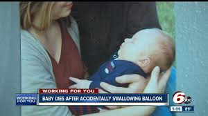 Baby accidentally swallowed a little soapy bath water! Heartbroken Mum Warns Of The Dangers Of Balloons After Her Baby S Death