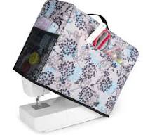 CURMIO Housse pour Machine à Coudre avec Poches, Housse Anti-poussière  Compatible avec la Plupart des Machines à Coudre Universels comme Singer et  ...