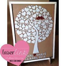 Wedding puzzle guest book south africa. Tree Wedding Guest Book Laserlink