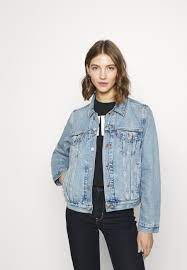 Découvrez la collection de vestes en jean boohoo : Levi S Original Trucker Veste En Jean All Mine Denim Bleu Gris Zalando Fr