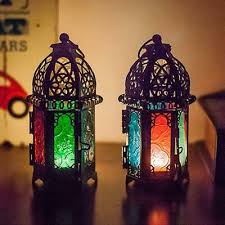 All you need are some old glass jars, throw in some glass paint along with gold dimensional paint and you are. Hanging Moroccan Style Glass Lantern Light Candle Holder Home 7 19cm Diy V3j4 Eur 6 64 Picclick De