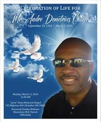 Mr. Andre Demetrius Collier Obituary