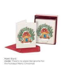 Browse through our collection and find the perfect ones to go with your party theme. Boxed Christmas Cards 20pk Santa Gnome Digs N Gifts