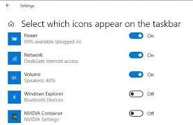 They can hold only one icon. Win 10 Systray Icon Taskbar Keeping It Permanent Vcl Delphi Praxis En