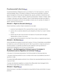 Some fundamental liberties are set. Doc Fundamental Liberties Fateenshafie Fateensha Academia Edu