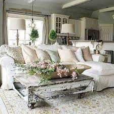 See more ideas about country living room, home decor, home. 12 Farmhouse Spring Decor Ideas To Consider Godiygo Com Chic Living Room Design French Country Living Room Shabby Chic Decor Living Room