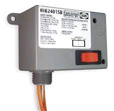 When voltage is applied ti its coil, a a lot of rib relays have two coil voltages; Functional Devices Rib Rib2401sb Enclosed Relay 20amp Spst No Override 24vac Dc 1 Electronic Relays Amazon Com Industrial Scientific