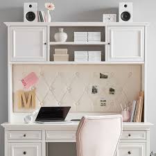 Create a sophisticated escape for teens to flourish. Chelsea Pinboard Desk Hutch Pottery Barn Teen