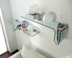Mensola In Vetro Trasparente Aida Mensole Vetro Trasparente Vetrate