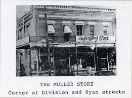 Early Picture Of Mullers Dept Store Lake Charles La Lake