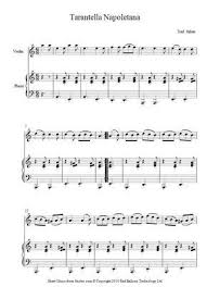 Tarantella Napoletana Traditional Italian Sheet Music For Violin Sheet Music Accordion Sheet Music Violin Music