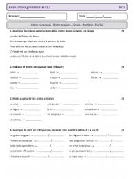 Fiches de laurent pamphile et marie suppa ; Librairie Interactive Evaluation Bilan Grammaire Ce2