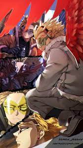 2 hawks boku no hero academia. Hawks My Hero Academia In 2021 Cool Anime Backgrounds Anime Hero Wallpaper