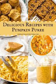 Drizzle heavy whipping cream over soup and sp. 10 Delicious Recipes With Pumpkin Puree The Natural Nurturer