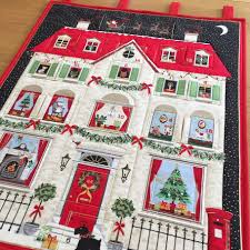 Only 77 Days Until Advent Lovely Festive House Reusable Advent Calendar Which Will C Homemade Advent Calendars Fabric Advent Calendar Reusable Advent Calendar
