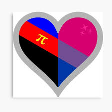 See a recent post on tumblr from @whatwashernameagain about polyamorie. Polyamore Pride Flagge Leinwanddruck Von Porcupride Redbubble