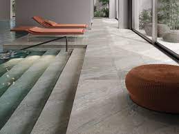 Indoor Outdoor Porcelain Stoneware Flooring With Stone Effect Limes Quartz White Limes Collection By Ceramiche Keope Flooring Quartz Flooring Outdoor Flooring