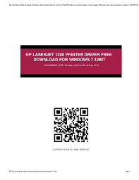 To get the hp laserjet 1200 driver, click the green download button above. Driver Hp Laserjet 1200 Series Scarica Khwswh Hudsonspeedway Info