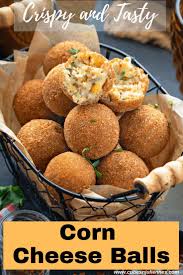 Crisp Corn Cheese Balls Recipe Step By Step Video Cubes N Juliennes Recipe In 2020 Cheese Ball Recipes Corn Cheese Cheese Corn Balls Recipe
