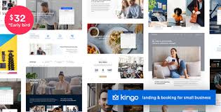 Kingo Booking Wordpress For Small Business Wordpress Theme Responsive Small Business Website Medical Theme