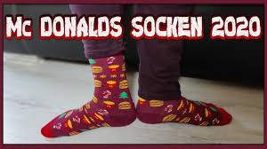 Auswahl 4pcs stuhlbeinsocke stuhlbeinsocken stuhl socken fußbodenschoner. Mc Donalds Weihnachtssocken Dezember 2020 Try On Fashion Haul Youtube