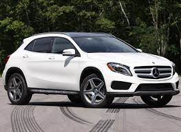 It's also grown a new sibling: Mercedes Benz Gla Joins The Small Suv Fray Consumer Reports News Small Suv Mercedes Benz Gla Mercedes Suv