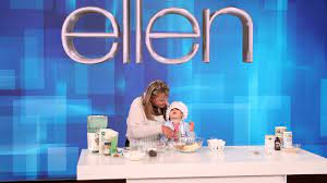Two Year Old Chef Bakes Cookies With Ellen Youtube