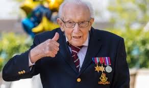 The world war ii veteran will be made. Coronavirus Capt Tom Moore S Nhs Fundraiser Hits 17m Bbc News