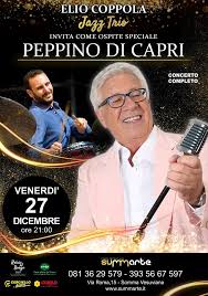 Peppino di capri (born giuseppe faiella in capri, italy on 27 july 1939) is an italian popular music singer, songwriter and pianist, successful in italy and europe. Da Champagne A Roberta In Chiave Jazz Peppino Di Capri Al Summarte