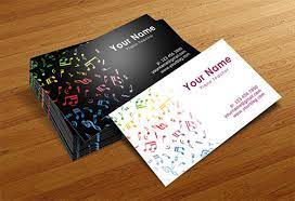 Bleed size 3 3/4 x 2 1/4 (3.75 x 2.25) 20 Fantastic Business Cards For Musicians Naldz Graphics