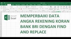 Buat kamu yang sudah menjadi nasabah bank bri, ada beberapa pilihan cara untuk menabung atau melakukan setoran tunai di bank bri. Perbaiki Data Angka Rupiah Rekening Koran Bank Bri Dengan Microsoft Excel Youtube