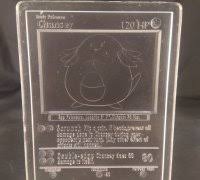 But the longer time passes, pokemon cards are transferred functions as part of the game. Pokemon Cards 3d Models To Print Yeggi