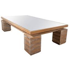 Corsica oak coffee table *natural wash and back. Monumental Limed Oak Coffee Table In The Manner Of Paul Dupre Lafon For Sale At 1stdibs