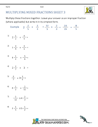 Maybe you would like to learn more about one of these? Multiplying Mixed Fractions